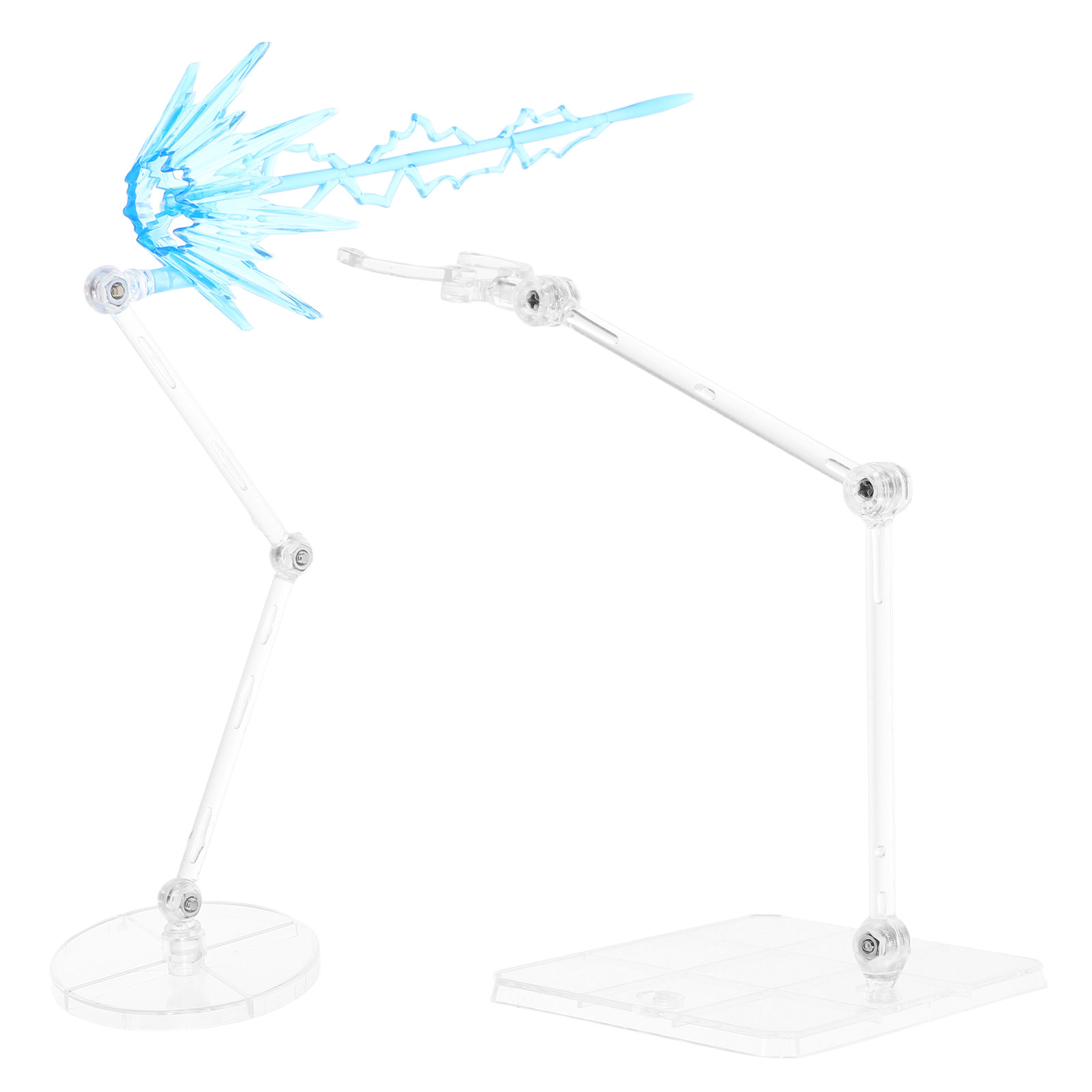 Action Figure Stand - 1 conjunto de suportes ajustáveis e