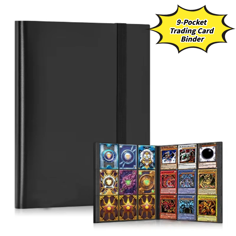 Trading Card Binder - Álbum de Cartas Colecionáveis com 9