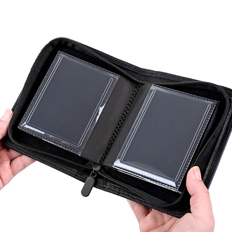 Trading Card Binder - Fichário de Cartões Portátil com 40