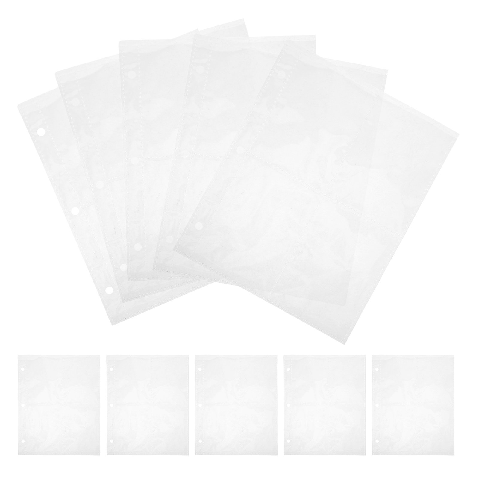 Trading Card Binder - 10 unidades de folhas internas para