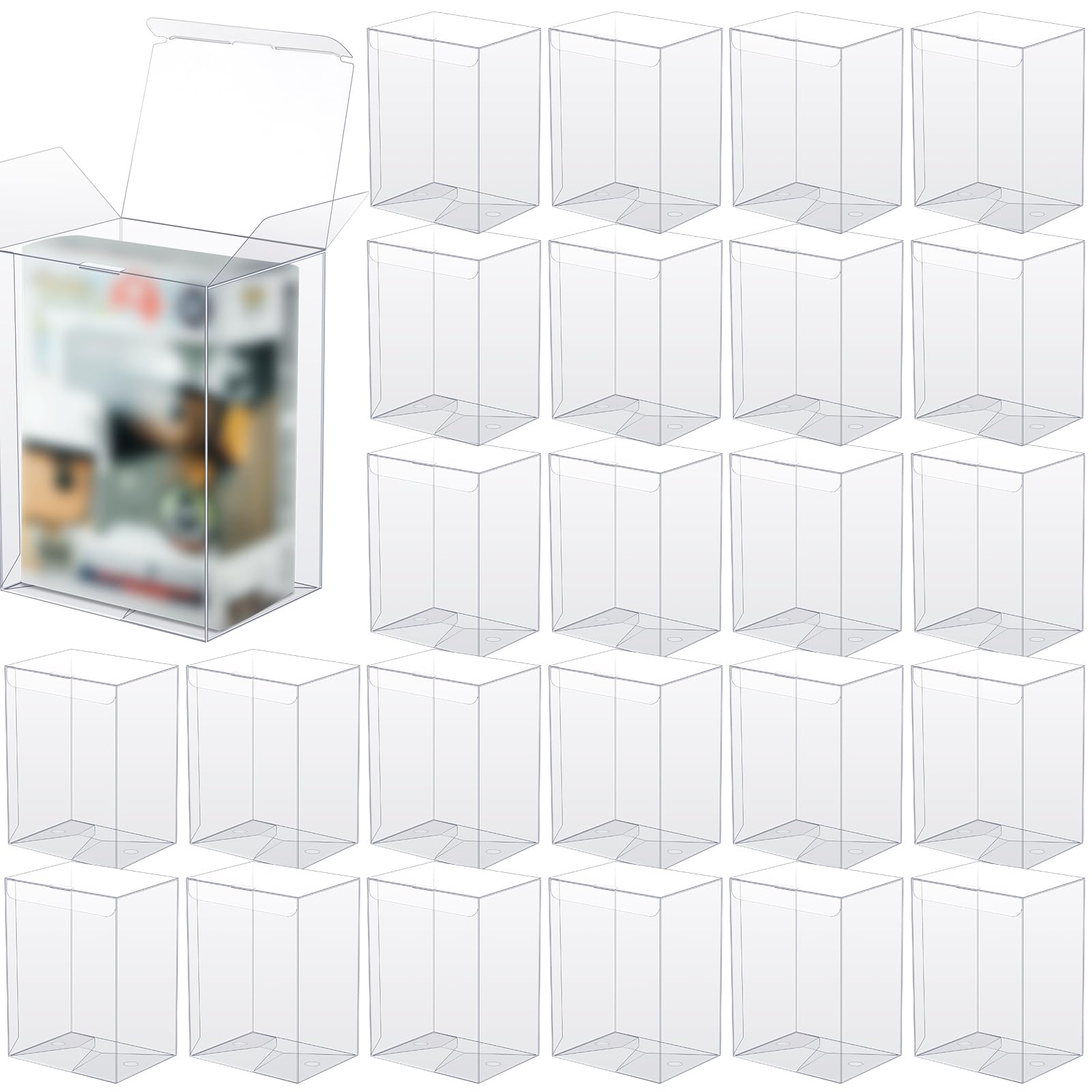 Funko Pop Protector - Caixa de Exibição Transparente Compatível com