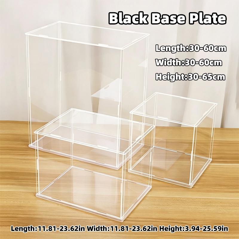 Display Case Acrylic - Caixa Expositora de Acrílico Transparente Montada