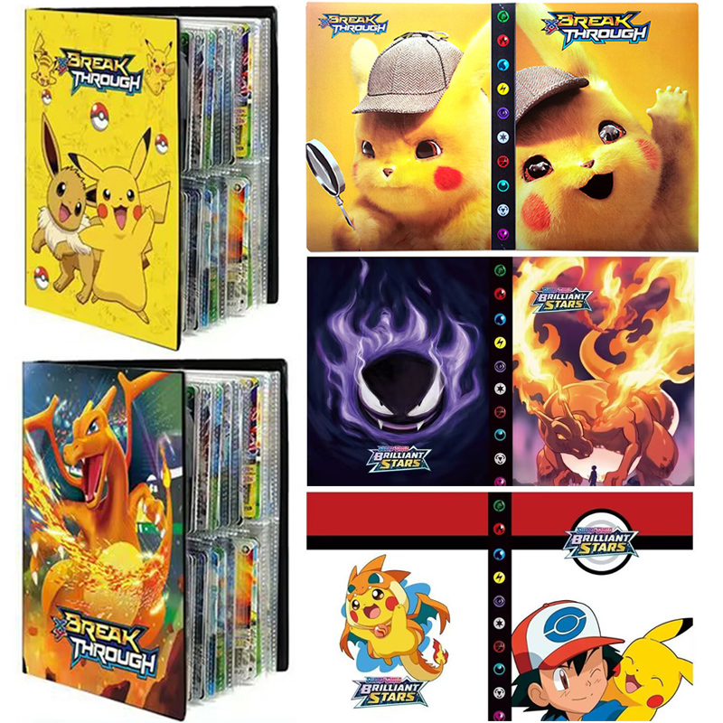 Trading Card Binder - Álbum de Cartas com 240 Compartimentos,