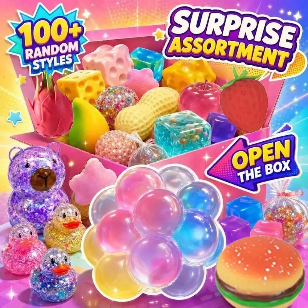 Mystery Box Blind Bag - Caixa Surpresa Squishy Misteriosa | Conjunto