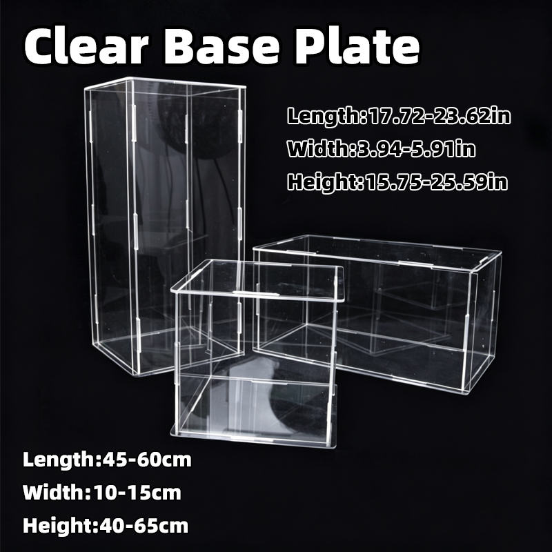 Display Case Acrylic - Caixa de Exibição em Acrílico Transparente