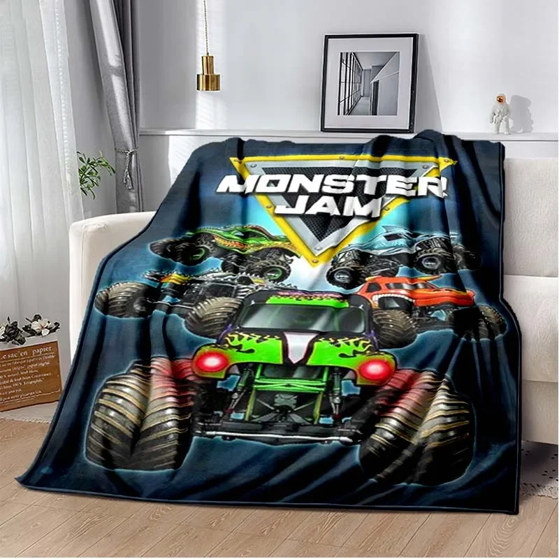 Manta de Sofá Monster Jam Grav - Hot Wheels Car Monster Trucks avaliação e preço
