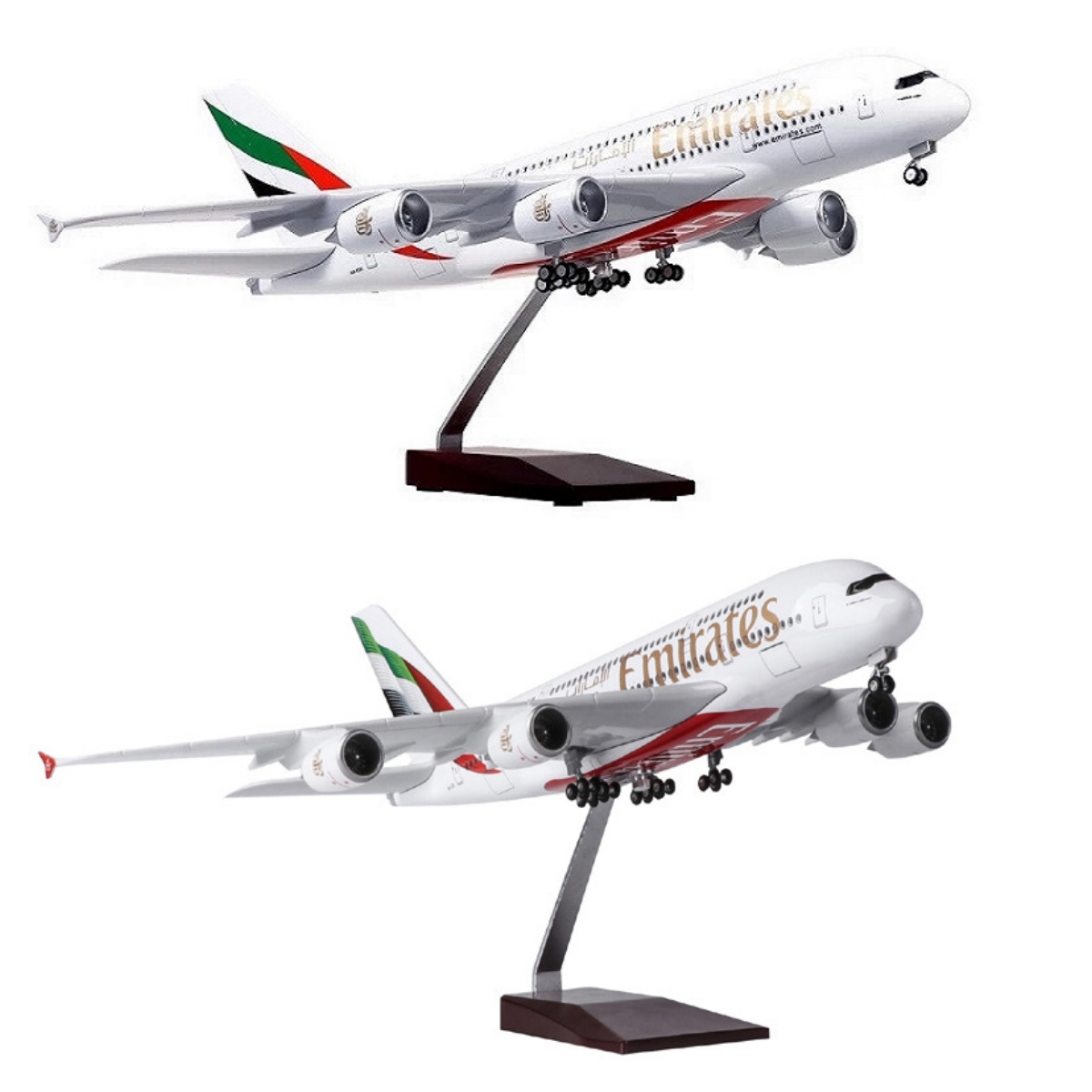 Novo Emirados A380 Modelo Aviã - Model Airplane Plastic avaliação e preço