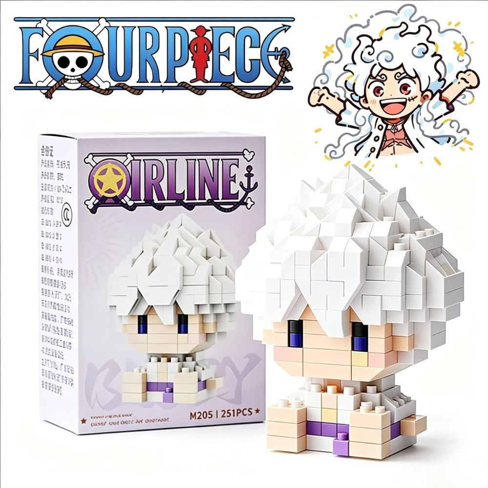 One PIECE Deus do Sol Nika Luf - Building Block Mini avaliação e preço