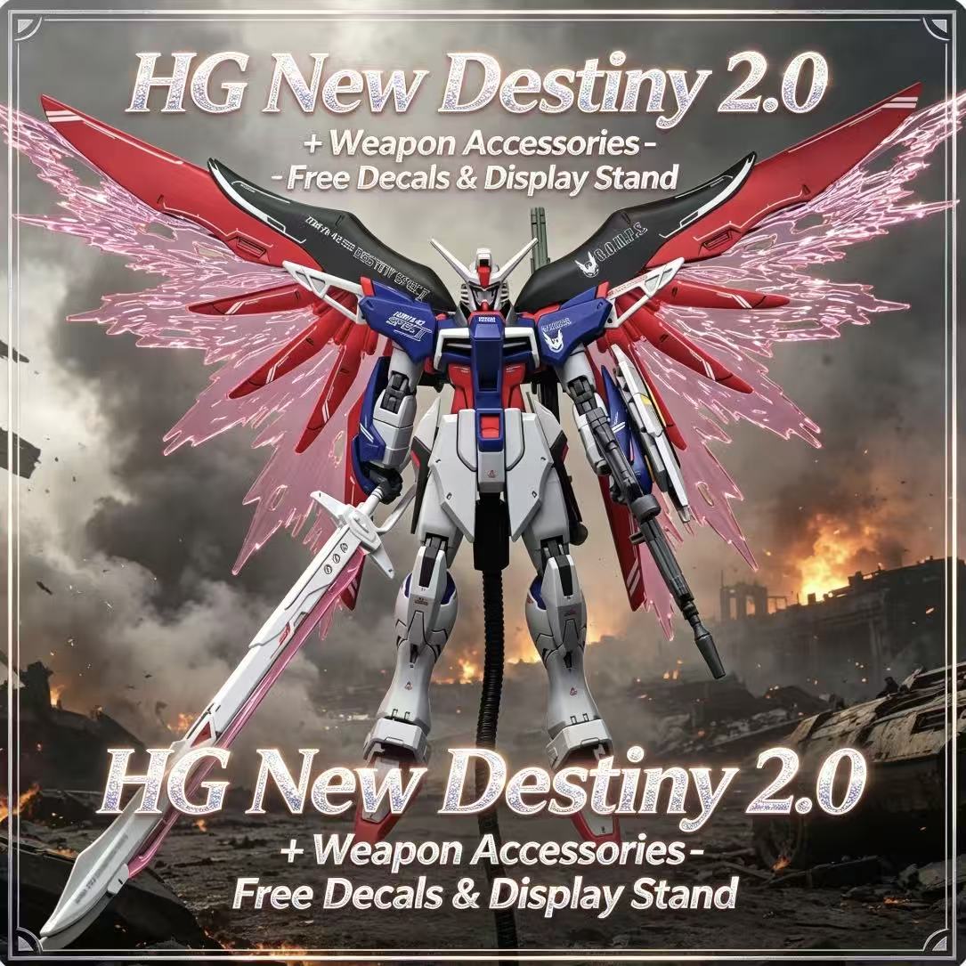 224 HG 1/144 Destiny Spec II F - Bandai Model Gundam Hg avaliação e preço