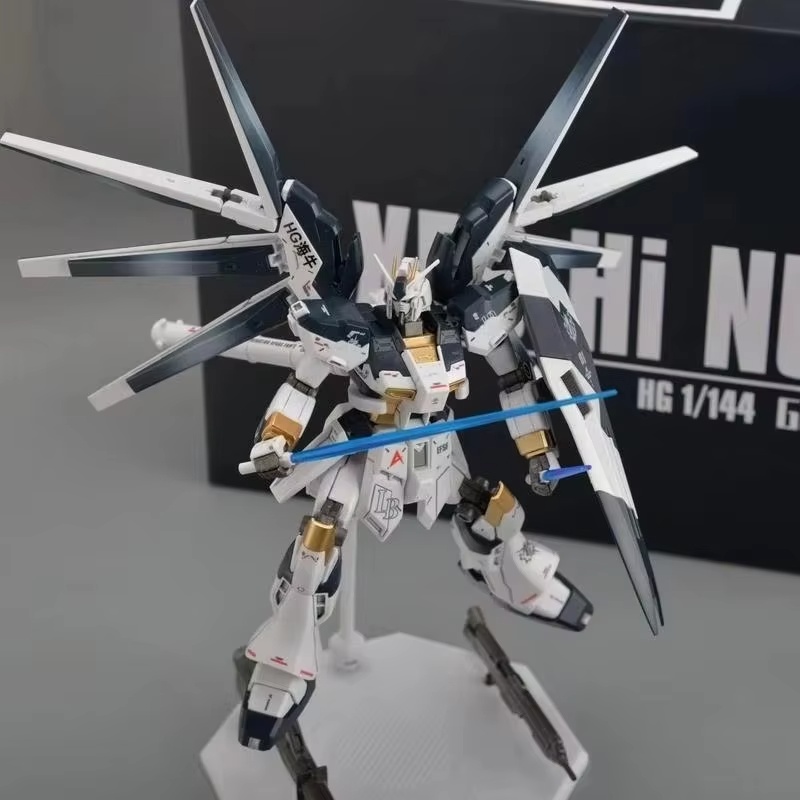 Hi-ν Hi Nu GPB Color HG 1/144  - Bandai Model Gundam Hg avaliação e preço