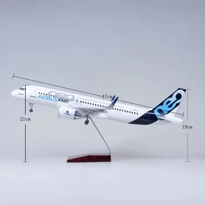 Modelo de Avião Airbus A320 NE - Model Airplane Plastic avaliação e preço