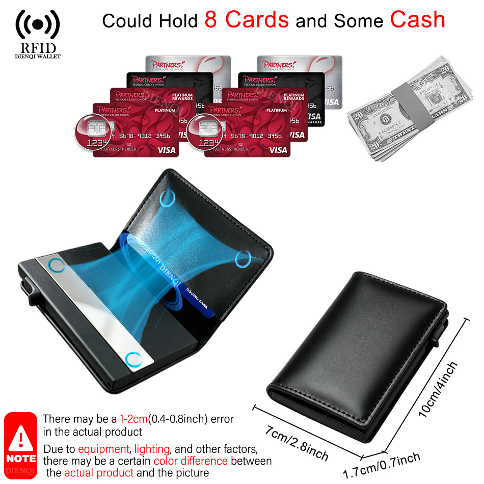 Porta-cartões de crédito com t - Card Top Loader avaliação e preço