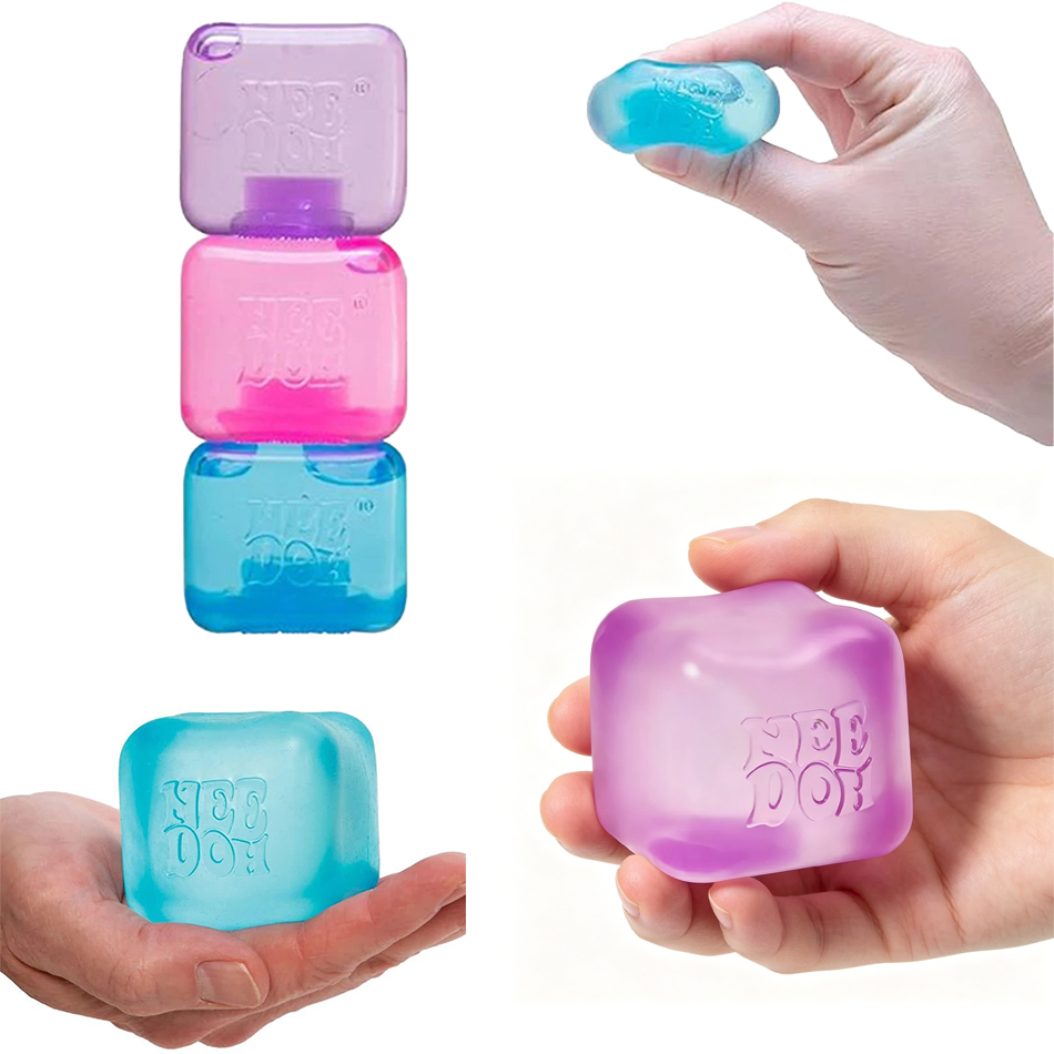 1-4 peças Schylling Nee Boh Ni - Fidget Cube Original avaliação e preço
